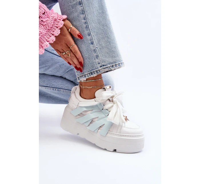 Tenisky S Masivní Modré model 21651358 - Zazoo