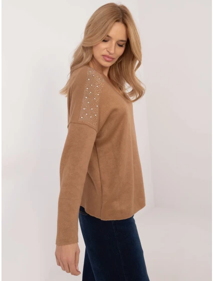 Sveter DHJ SW 17690.21 camel