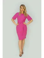 Ceruzkové šaty s opaskom 313ART - Gemini