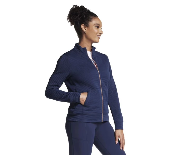 Dámska mikina W3JA261-NVY tmavomodrá - Skechers Dámska mikina W3JA261-NVY tmavomodrá - Skechers