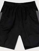 Pánske krátke šortky čierne (8K923-3)