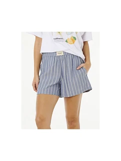 Dámské šortky RIP CURL Beach Days Pinstripe Short, modré