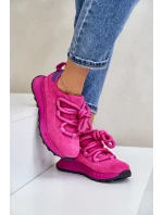 Semišové Dámské Tenisky S Fuchsie model 21671675 - Artiker Semišové Dámské Tenisky S Fuchsie model 21671675 - Artiker