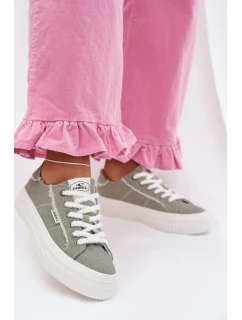 Dámské tenisky na platformě  C WOMEN LOW Zelené model 22027674 - O'neill