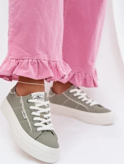 Dámské tenisky na platformě  C WOMEN LOW Zelené model 22027674 - O'neill