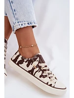 Dámské nízké tenisky Big Star TT274771 s výšivkou