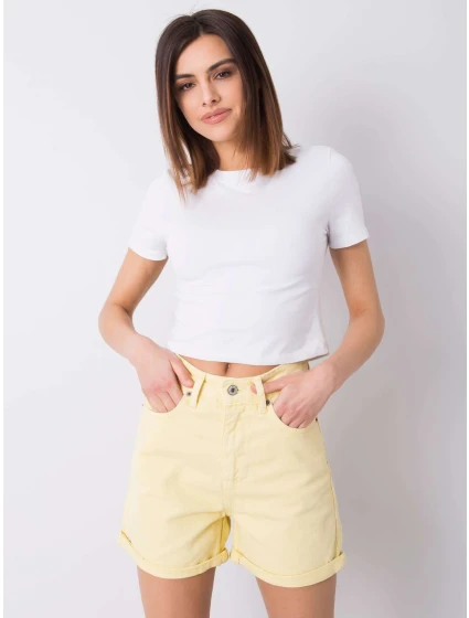 Šortky SN světle žlutá model 15175218 - FPrice