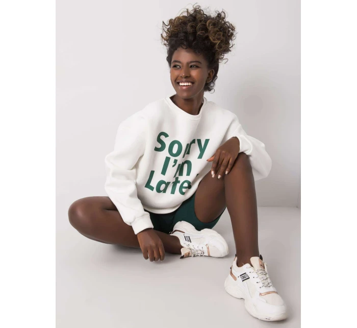 Mikina EM BL 624.90P biela zelená