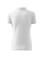 Bavlnené polo tričko Heavy white