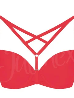 Ozdobné ramienka červené Decollete RDE 426 - Julimex