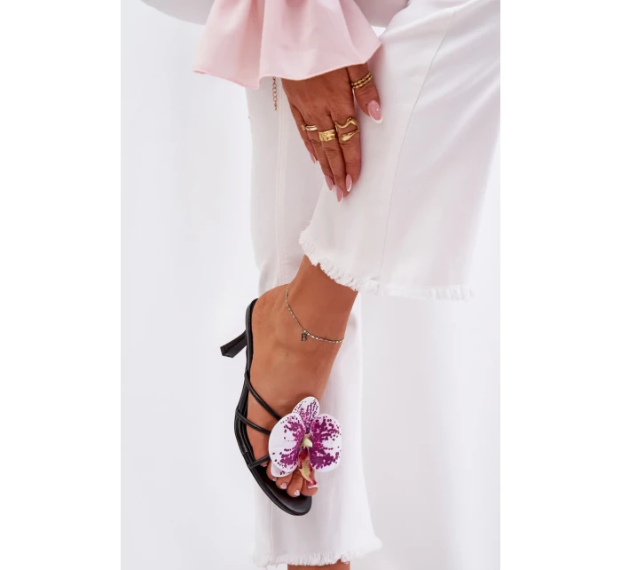 Žabky na podpätku model 212884 Krok vo veľkom štýle