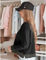 Dámská máslová halenka oversize s přívěskem černá Dstreet model 21986129 - FashionStreet