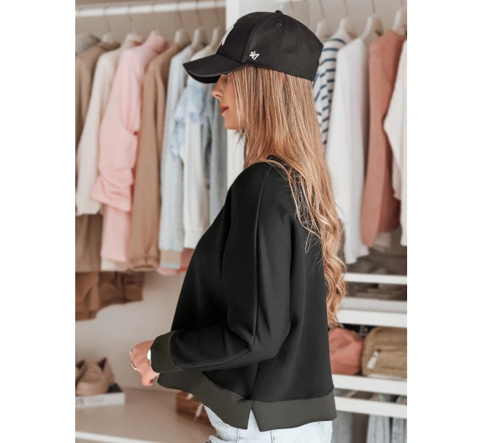 Dámská máslová halenka oversize s přívěskem černá Dstreet model 21986129 - FashionStreet