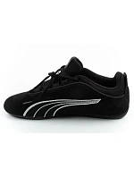 Dámské sportovní boty černé, z přírodní kůže, módní dámské model 22250148 - Puma Dámské sportovní boty černé, z přírodní kůže, módní dámské model 22250148 - Puma