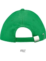 SOL'S Buffalo 6-panelová bejzbalová čiapka 25.8100 kelly green/white SOL'S Buffalo 6-panelová bejzbalová čiapka 25.8100 kelly green/white