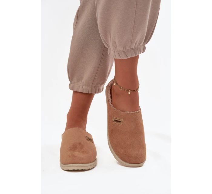 Dámské pantofle Domácí obuv model 21714535 Camel - Inblu
