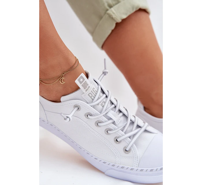 Dámské tenisky Big Star TT274388 Bílé Dámské tenisky Big Star TT274388 Bílé