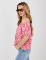 T shirt model 22031426 koralowy - FPrice