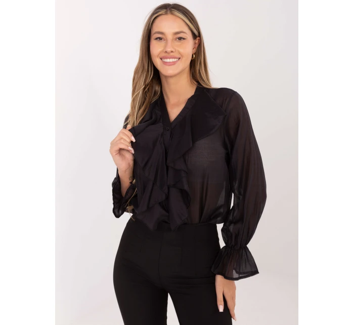 Koszula IT KS model 21786425 czarny - FPrice Koszula IT KS model 21786425 czarny - FPrice