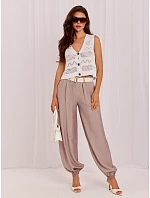 Spodnie IT SP model 22251354 ciemny bezowy - FPrice