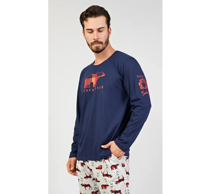 Pánské pyžamo dlouhé model 17787275 - Cool Comics Pánské pyžamo dlouhé model 17787275 - Cool Comics