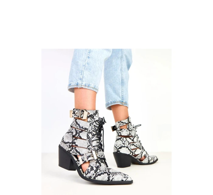 Topánky na podpätku model 217931 Solea