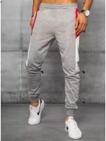 Pánské světle šedé teplákové kalhoty Dstreet model 21963051 - FashionStreet