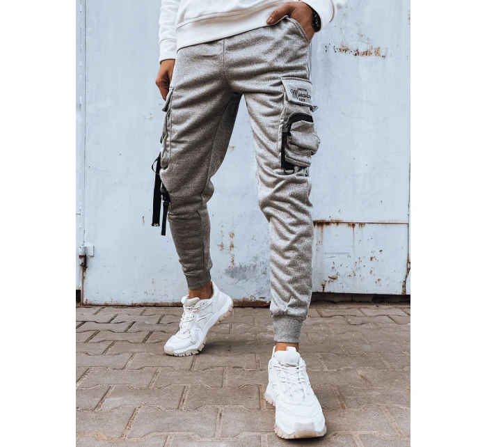 Pánské bojové kalhoty šedé Dstreet model 21973453 - FashionStreet Pánské bojové kalhoty šedé Dstreet model 21973453 - FashionStreet