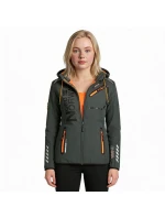 A EO DB 007 W šedá / oranžová softshellová bunda model 21182386 - Geographical Norway