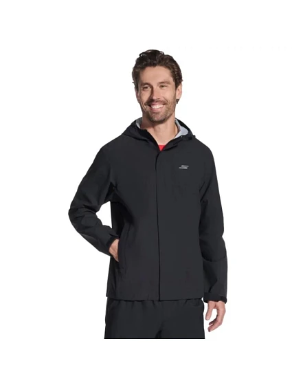 Skechers Premier Rain Jacket JA347-BLK Čierna L