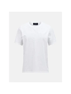 Pánske tričko PEAK PERFORMANCE M Original Small Logo Tee, biela farba
