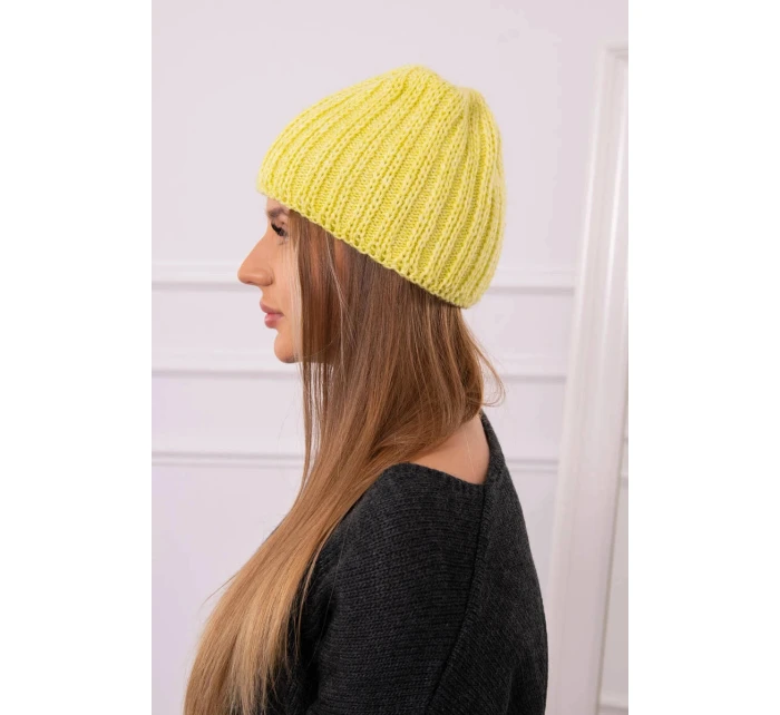 Dámska čiapka Rebecca K345 yellow Dámska čiapka Rebecca K345 yellow