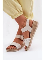 Dámské sandály Inblu RV000013 Béžové Dámské sandály Inblu RV000013 Béžové