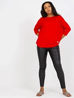 Blúzka RV BZ 3770.92 tmavo červená