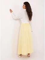 Spódnica RV SD model 22047018 jasny żółty - FPrice Spódnica RV SD model 22047018 jasny żółty - FPrice