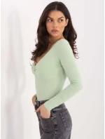 Blúzka WT BZ A1221.94 pistáciová