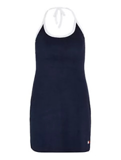 Dámske šaty s výstrihom HALTER NECK DRESS (EXT SIZES) UW0UW05165C1G - Tommy Hilfiger