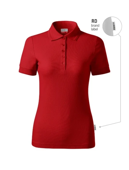 Reserve polokošile dámská červená 07 (brand label)