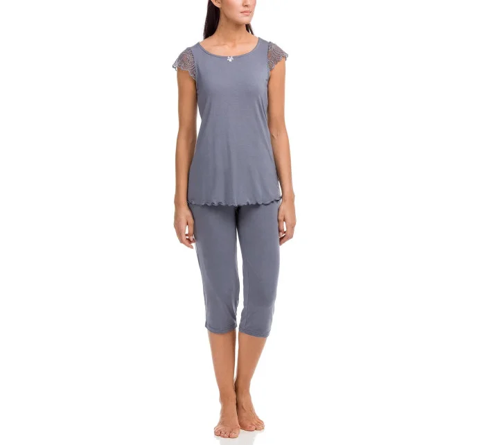 Dámské pyžamo  šedá  model 14642583 - Vamp