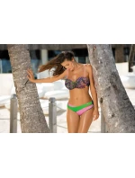 Dámske plavky Margaret M-377 (7) zelené a ružové - Marko