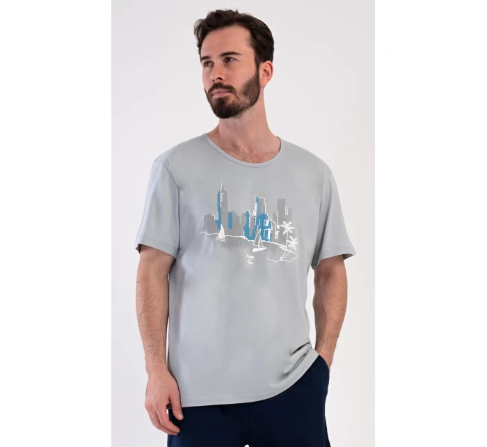 Pánské pyžamo šortky model 21293268 - Vienetta MAN Pánské pyžamo šortky model 21293268 - Vienetta MAN