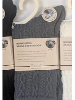 Ponožky WiK Xintao 3140, vzor 8815, Merino, veľkosti 35–42