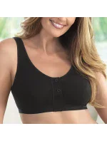 chirurgická podprsenka zapínání vpředu černá  model 10622366 - Anita Care
