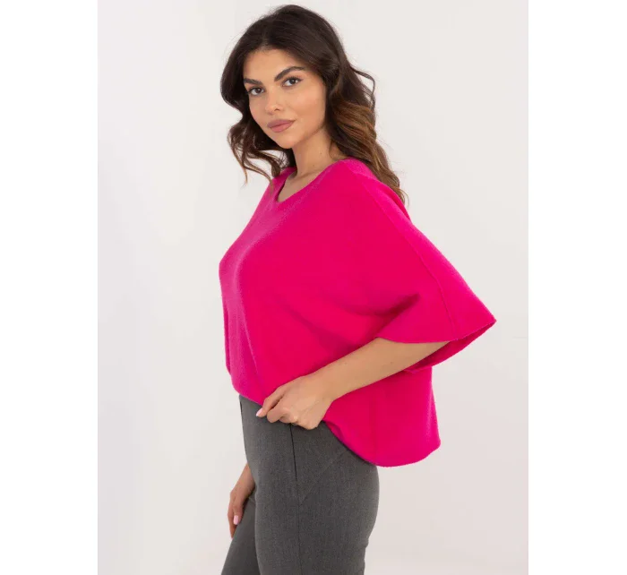 Sveter IT SW 0811.88P fuchsiový