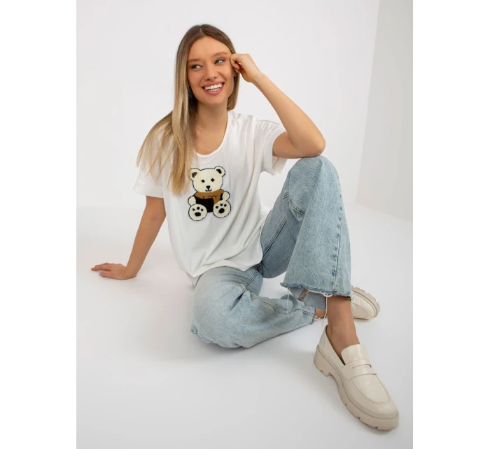 Dámska blúzka LK BZ 509251.26X ecru - FPrice