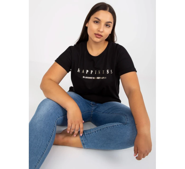 Tričko RV TS 7776.02P čierna Tričko RV TS 7776.02P čierna