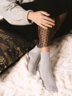 Hladké dámske ponožky 037