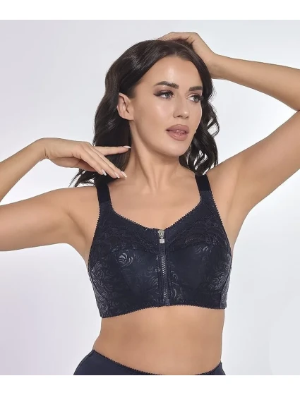 Viki Zuza 586 Night Blue 100-105 mäkká podprsenka s kosticami Viki Zuza 586 Night Blue 100-105 mäkká podprsenka s kosticami