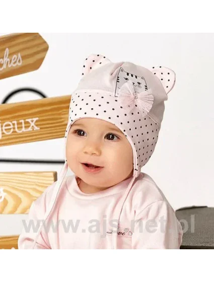 Dětská čepice model 18053021 - AJS Dětská čepice model 18053021 - AJS