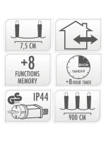 LAMPKI CHOINKOWE  120 LED  BIAŁY model 21832451